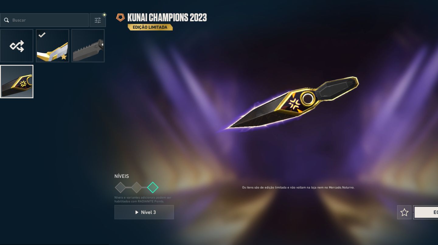 (FULL ACESSO) (Aceito NEGOCIAR) karambit sublime2.0 Vandal champions.