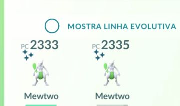 2 mewtwo shiny + 1 mewtwo 100% - Conta avançada Pokemon Go