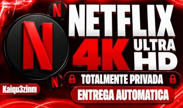 NETFLIX 4K ULTRA HD 30 DIAS /// Entrega Automática + BRINDES