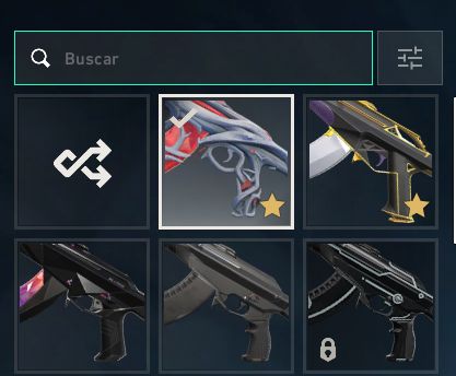 Conta de valorant 5 skin pla 3