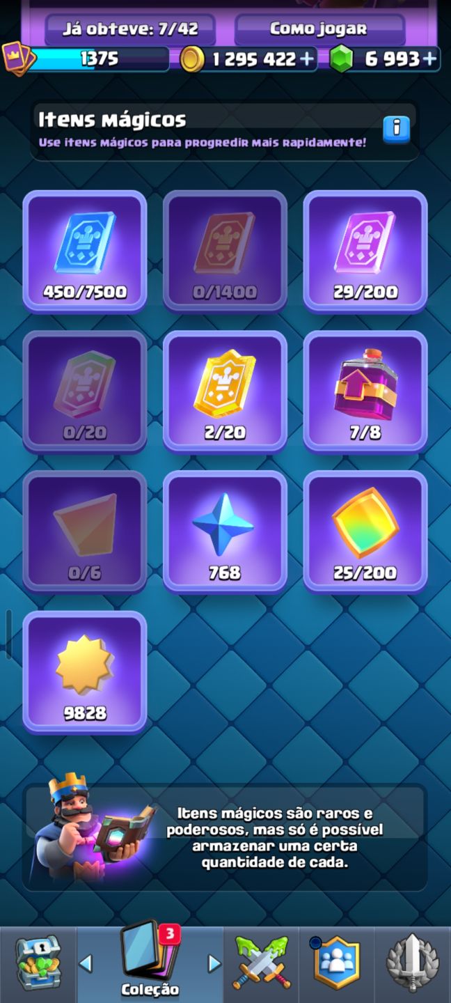 Conta Clash Royale 12k de troféus