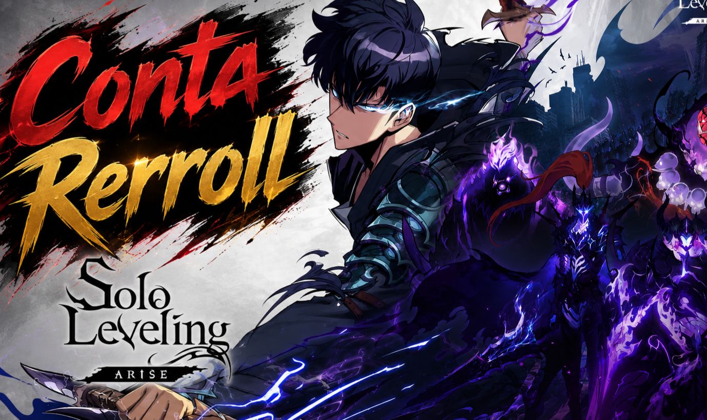 Solo Leveling: Arise - Conta Rerroll com 200Mil + Núcleos Mágicos