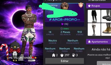 Conta lvl 25 no precinho com intens em crowms conta unissex