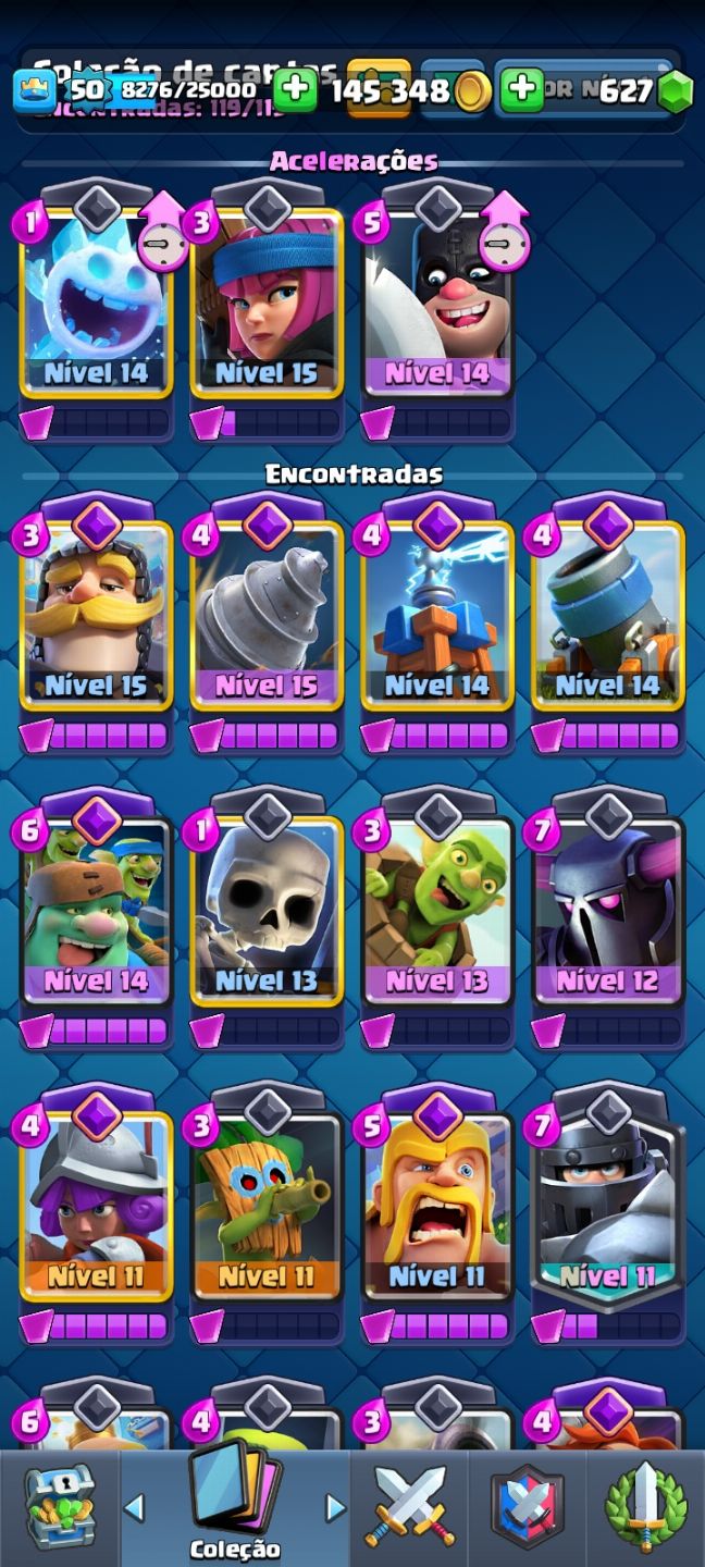 CONTA DE CLASH ROYALE 9K TROFEUS FULL ACESSO