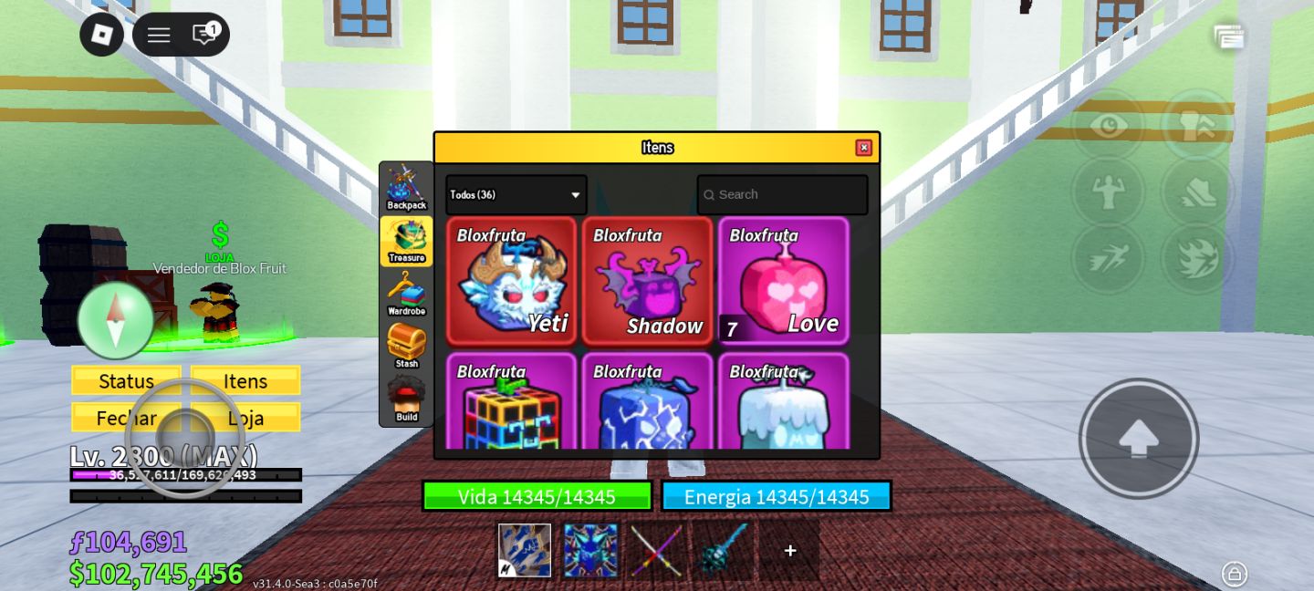 CONTA DE ROBLOX RARA, VÁRIOS JOGOS COMO BLOX FRUITS, VBL, 99 NIGHTS E MUITO MAIS