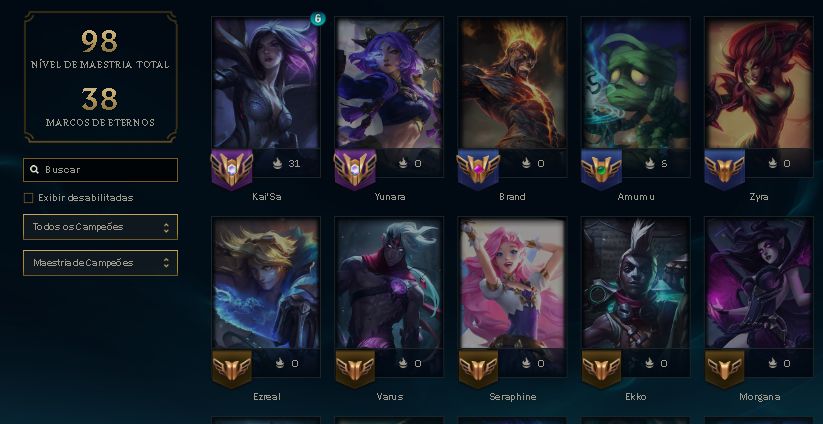 [LEAGUE OF LEGEND]UPAMOS MAESTRIA OU PASSE DE BATALHA[BR]