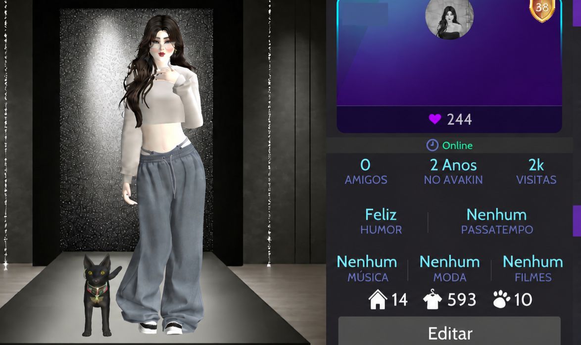 Conta unisex avakin life
