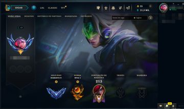 CONTA LOL SMURF DIAMANTE IV 56% WR MMR ALTO