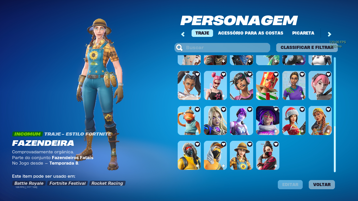 Conta de fortnite com várias skins, Acompanha varios jogos na conta da epic