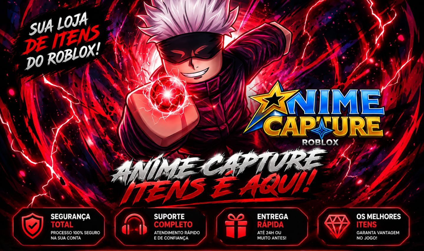 (MAIS BARATAS DO MERCADO) ANIME CAPTURE