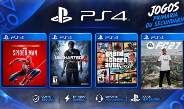 JOGOS PS4 | PRIMÁRIA OU SECUNDÁRIA | MELHOR PREÇO