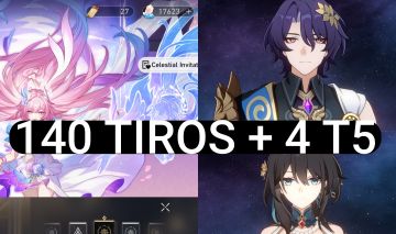 CONTAS STARTERS COM LIMITADOS/100+ TIROS (PHAINON,RUAN MEI,RATIO,ROBIN) HSR