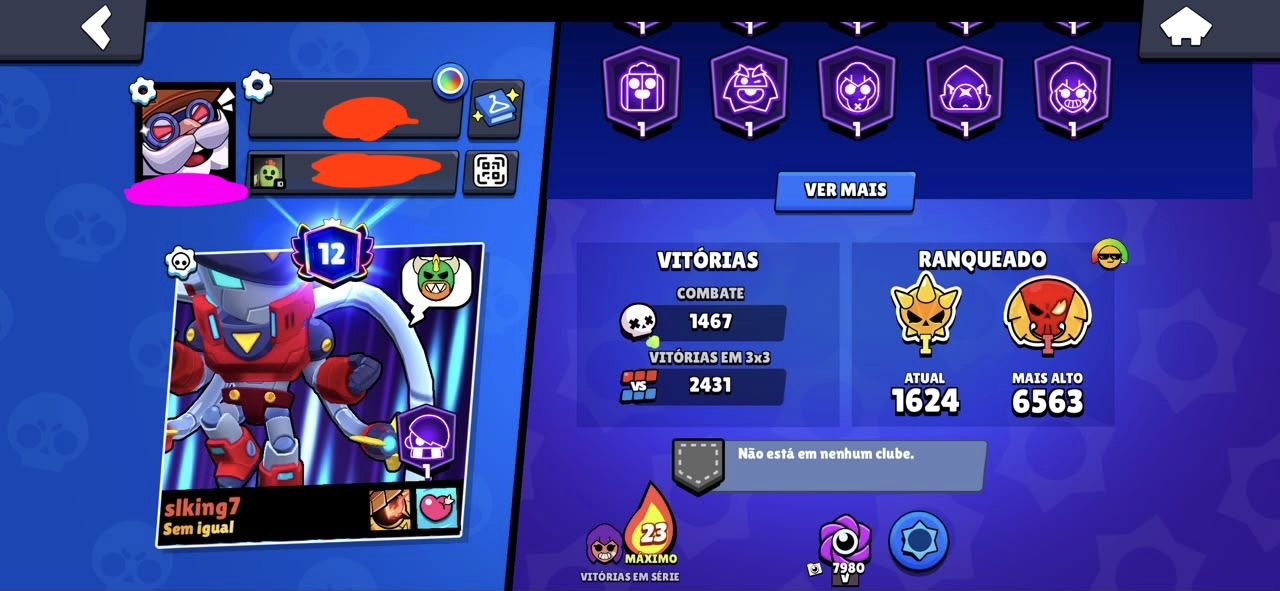 Conta de brawl Stars no precinho
