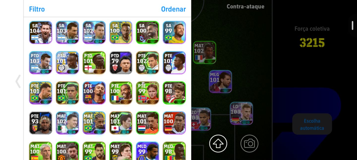 EFootball Mobile | Força 3220 MAX| Beckenbauer + Frank Lampard | 4 Divisão PvP