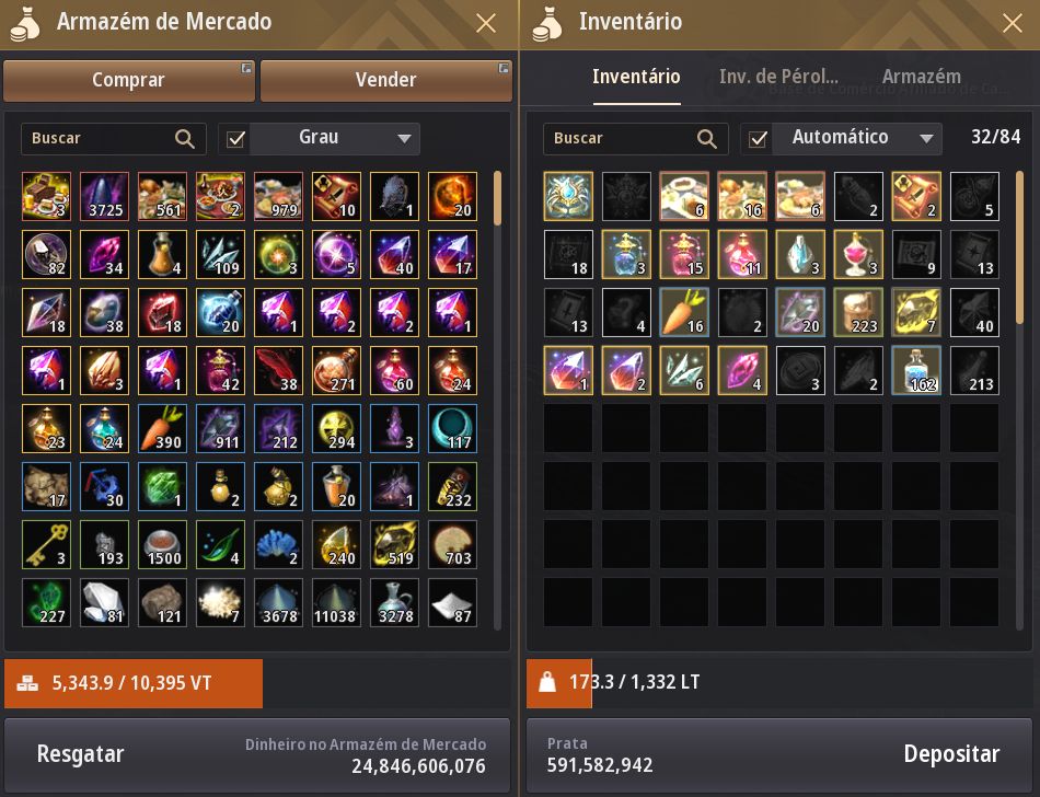 CONTA BLACK DESERT (STEAM) 836GS