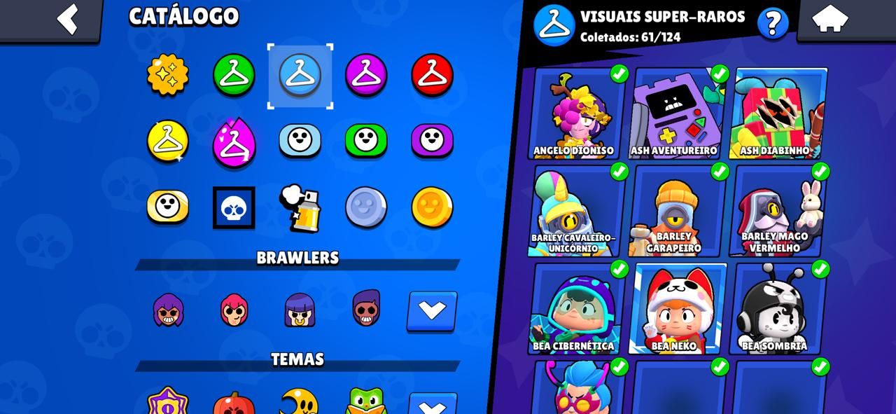 CONTA BRAWL STARS | 29.4K | BRAWLERS (106/106) |SHELLY ESTELAR+81 HIPERCARGAS