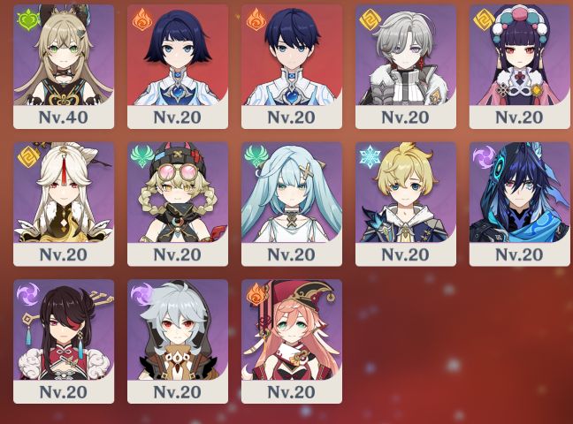 AR55 | Ayaka | Hu Tao | Kazuha | Zhongli | Eula | Clorinde | Xilonen | Garantido