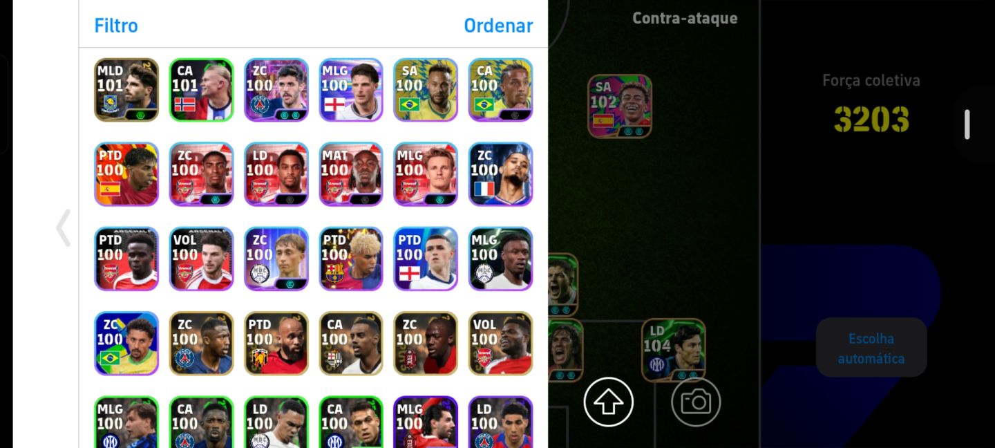 EFootball Mobile 3203 | Hazard Big Time 109 + Neymar 2014 Copa