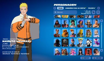 >>Conta Fortinite | 96 skins | Sasuke Uchiha | ENTREGA AUTOMÁTICA!