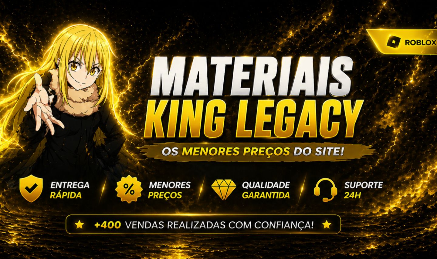 MATERIAIS KING LEGACY // DRAGON ORBS // SAMURAI BANDAGE // LOST RUBY // SCALES