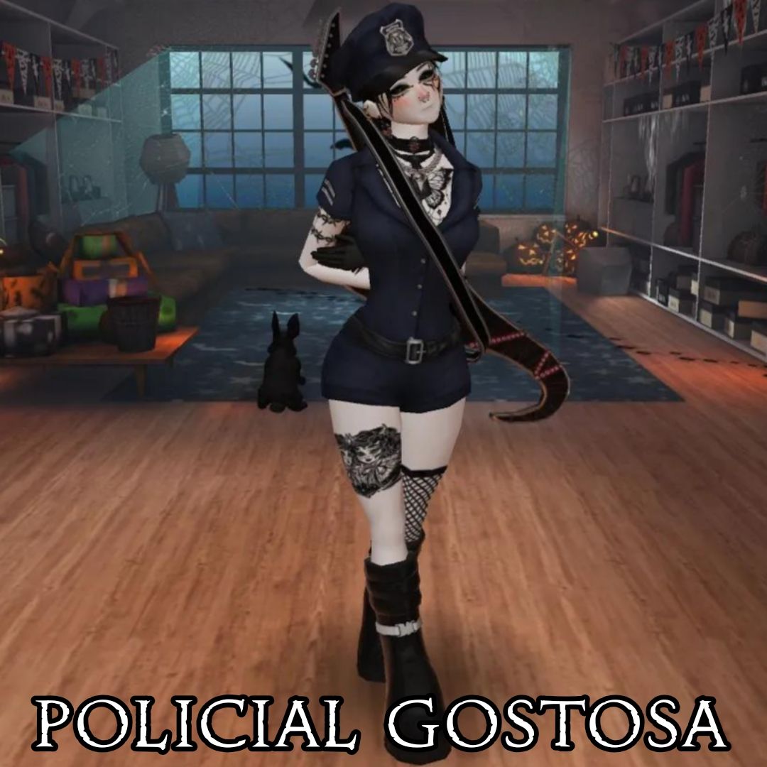 CONTA FEMININA - DARK/ALTERNATIVA (8 ANOS DE JOGO)