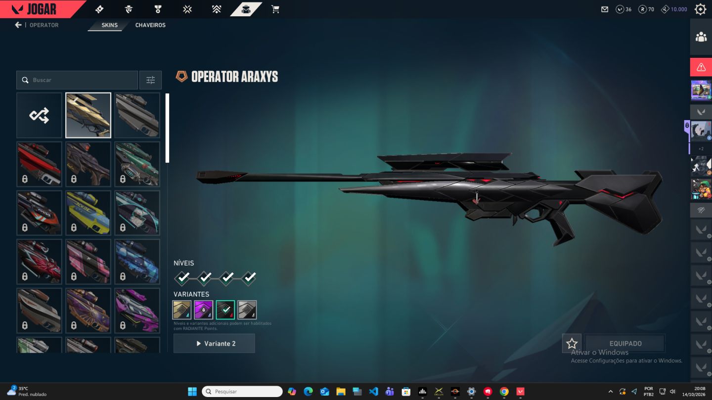 Conta Valorant | Faca + Vandal + Phantom + Operator + Sheriff ++ | Full Acesso