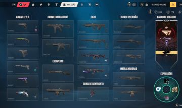 CONTA VALORANT PEAK PLATINA | +R$1.200 EM SKINS | CONTA COMPLETA