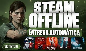 CONTAS STEAM OFFLINE MELHORES PREÇO!!