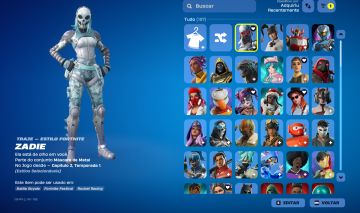 Conta Fortnite Clean (187 skins)