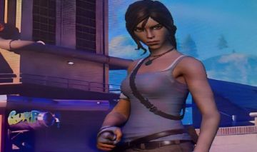 Conta com Lara Croft |+110 Skins CONTAS FORTNITE COM SKINS (Midas / Lara Croft)