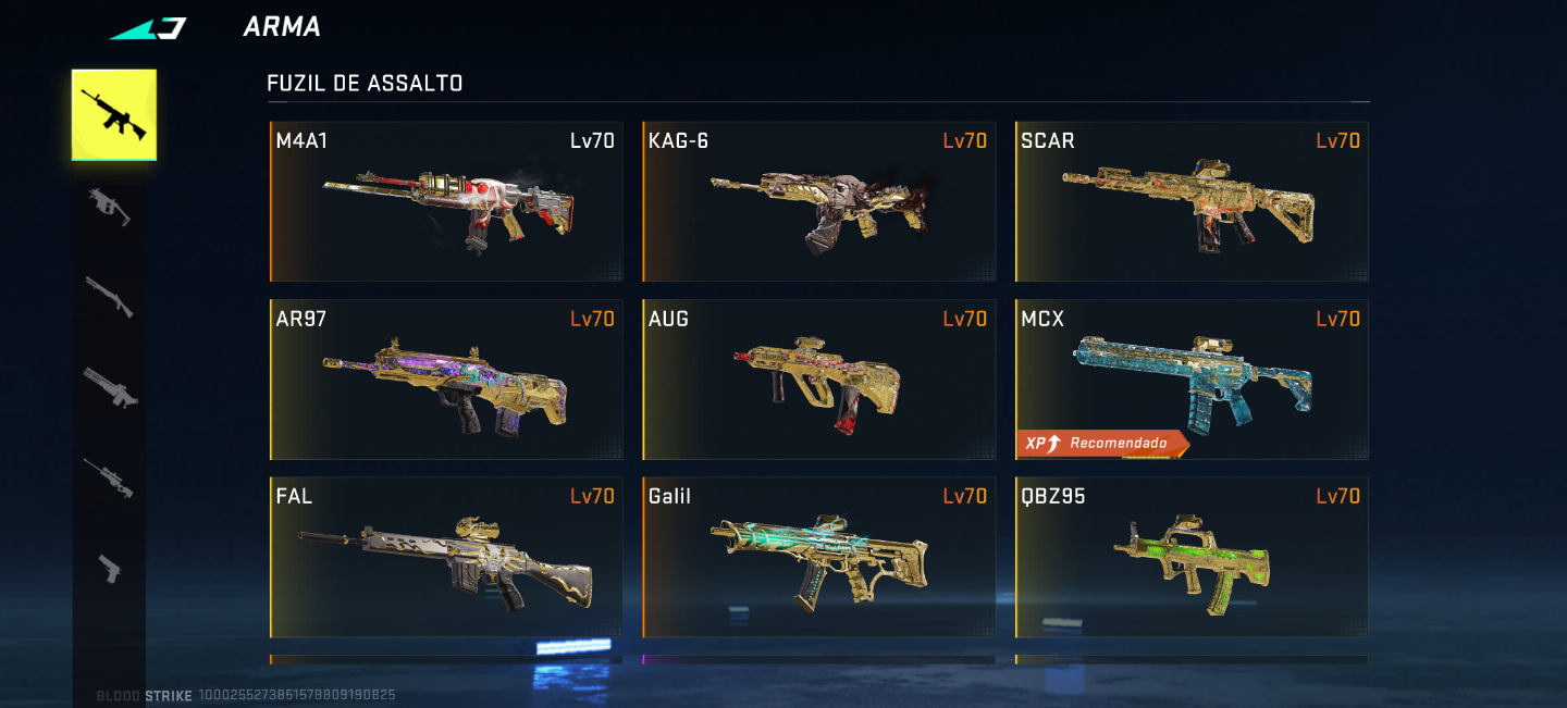 CONTA DE BLOOD STRIKE A VENDA SKIN E MAIS!!!