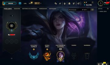 CONTA LOL - VENDA PELA SKIN - YASUO DRAGAO( ELO PLAT 4 )