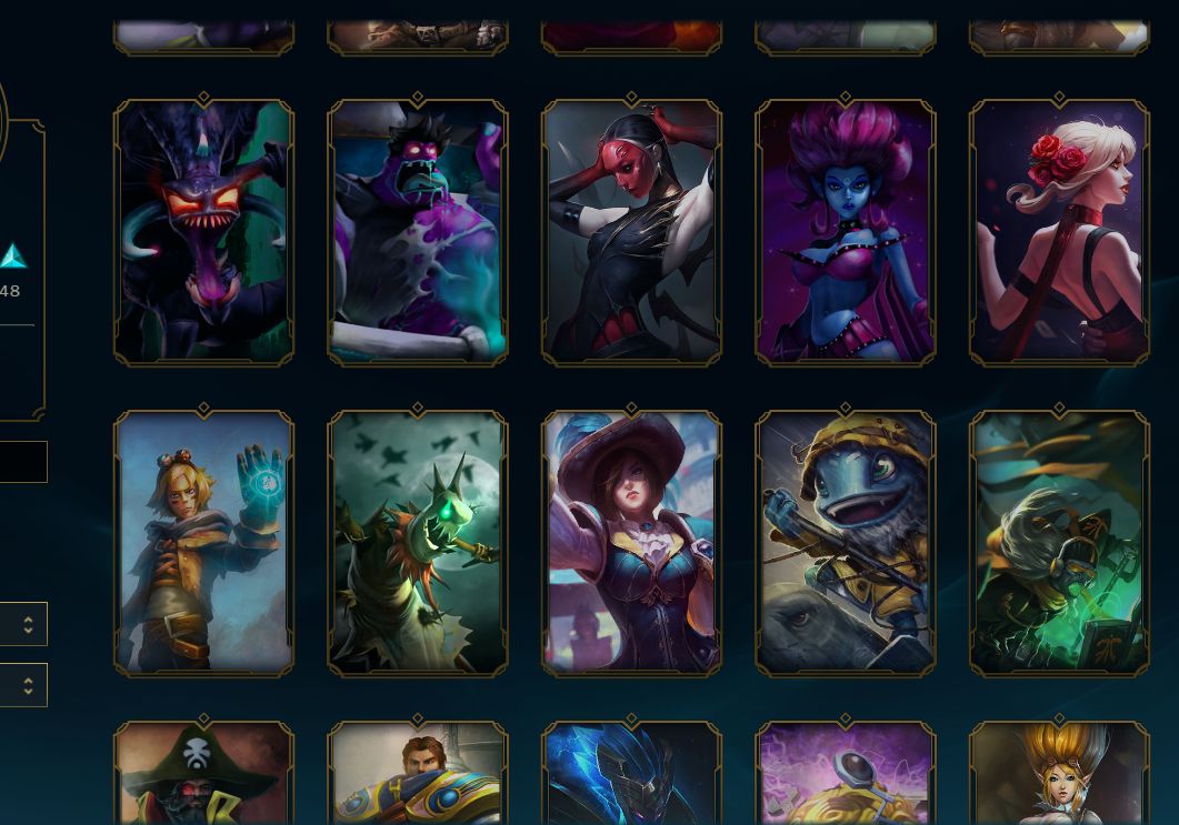 CONTA LOL BR 153 SKINS | LVL 347