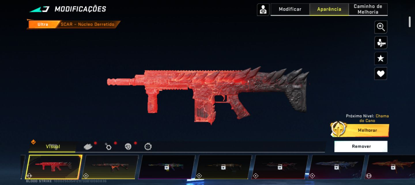 Conta nível Max com skins eternas