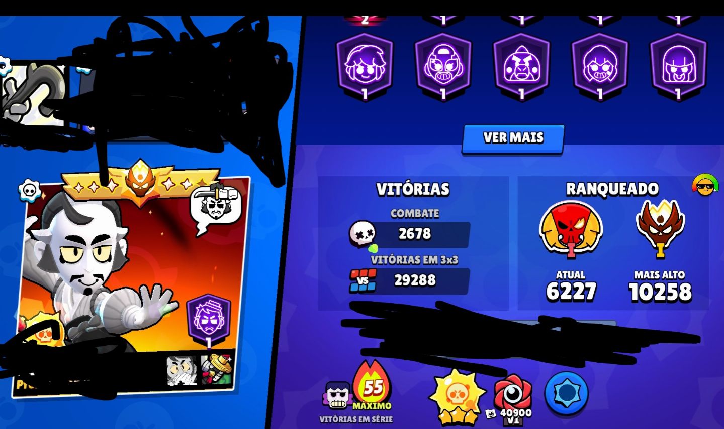 Conta de brawl stars promoção