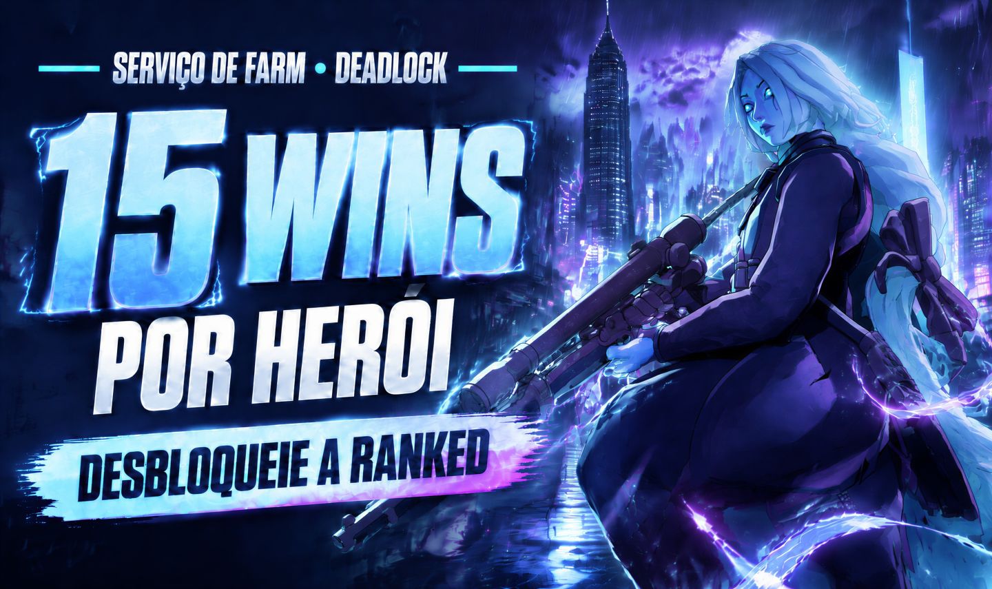 15 VITÓRIAS PARA LIBERAR HERÓI NA RANKED - DEADLOCK