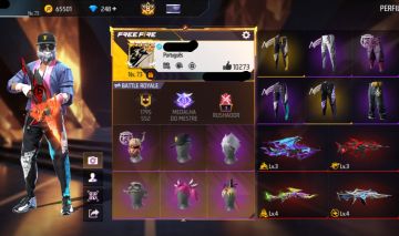 CONTA FREE FIRE FULL GEMADA COM PRIMEIRO E SEGUNDO PASSE, 5 ANGELICAIS, PRIME 8