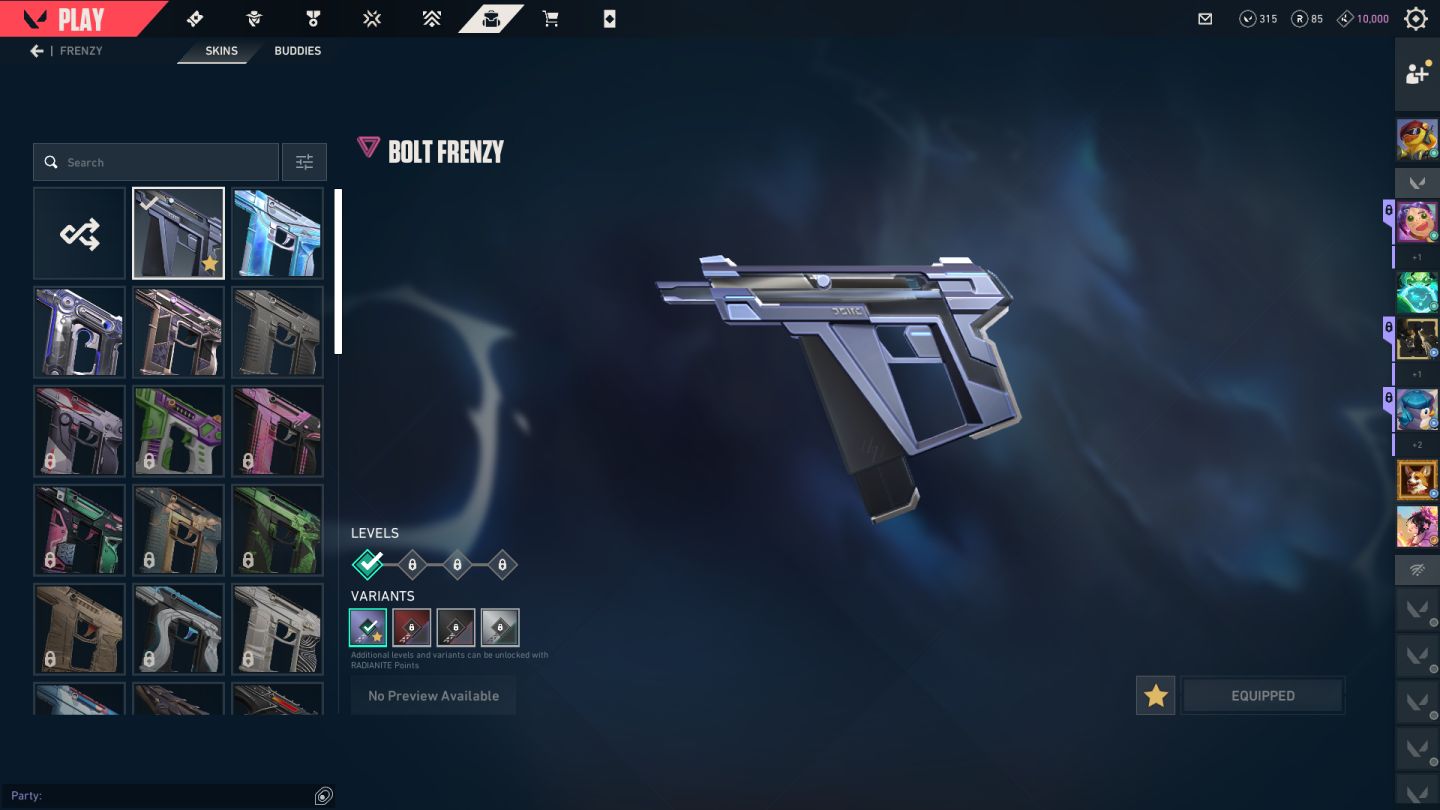 CONTA VALORANT FULL ASCESSO À VENDA, com mais de 30 skins da loja