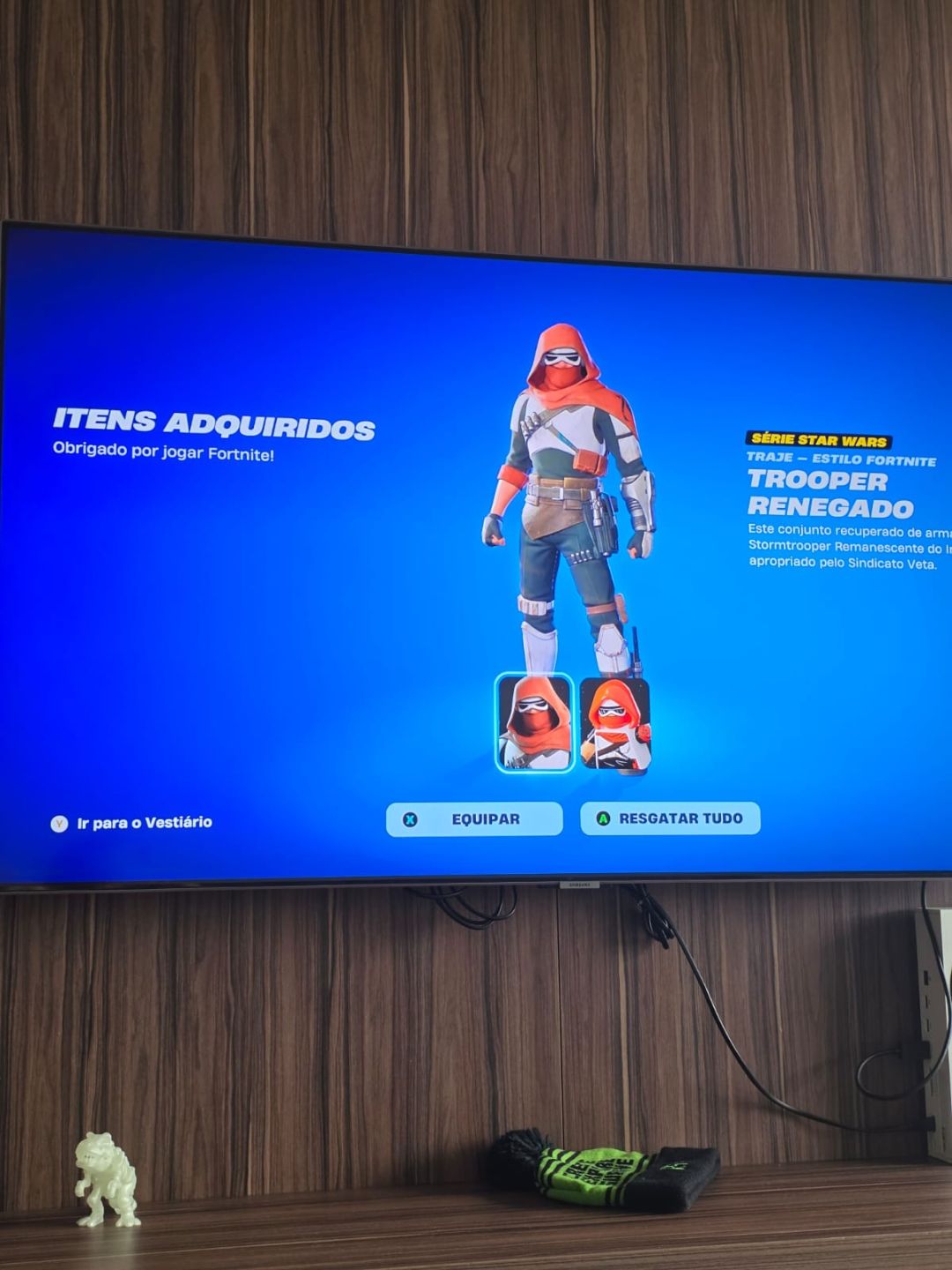 PROMOÇÃO!! Código Fortnite skin: Trooper Renegado [ Exclusivo Disney ]