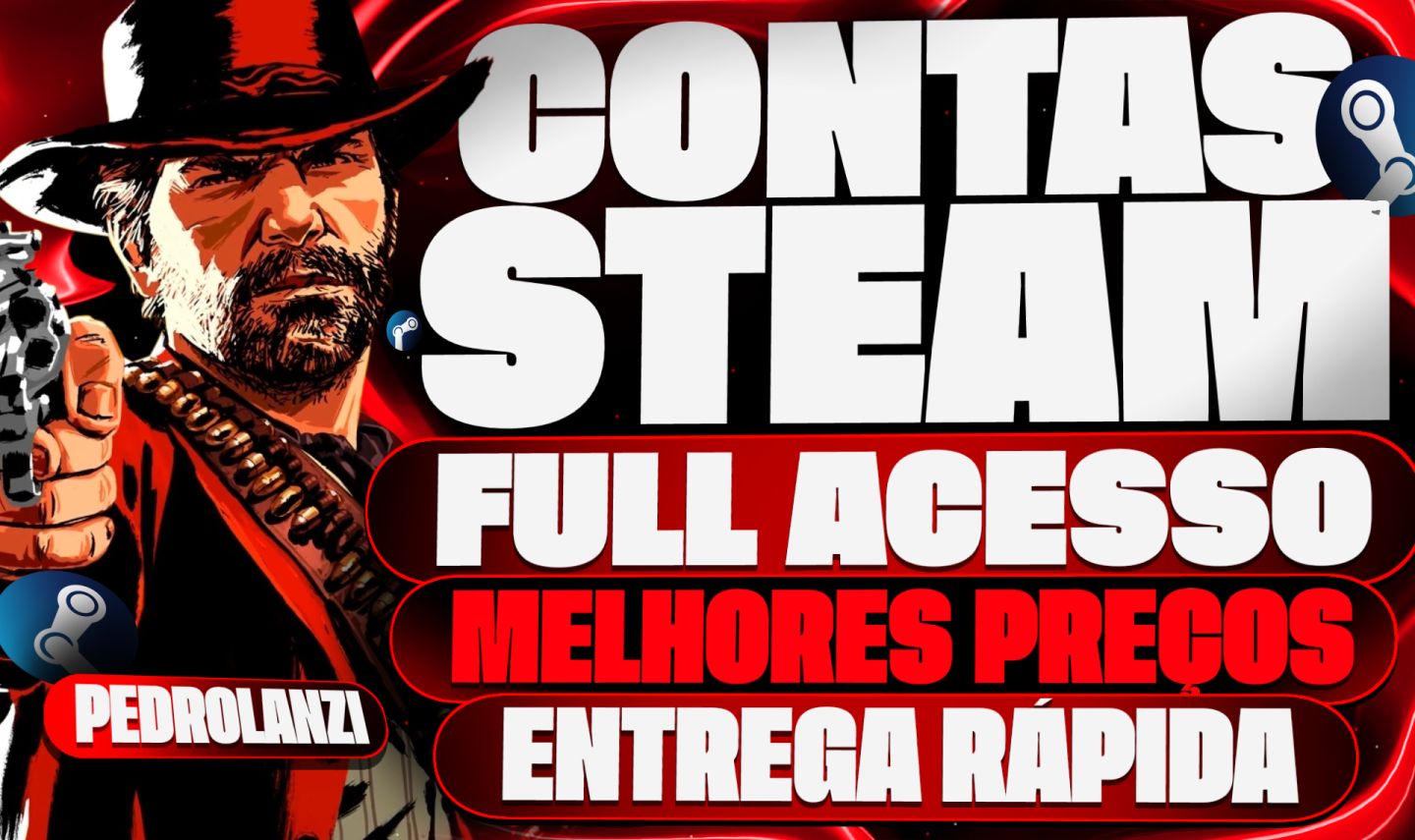 CONTAS FULL ACESSO STEAM ( APÓS A COMPRA, SOMENTE SUA) MELHORES PREÇOS