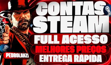 CONTAS FULL ACESSO STEAM ( APÓS A COMPRA, SOMENTE SUA) MELHORES PREÇOS