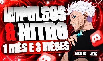 (PREÇO MUITO BAIXO) IMPULSOS 1 MÊS/ 3 MESES & NITROS + ATIVAÇÃO
