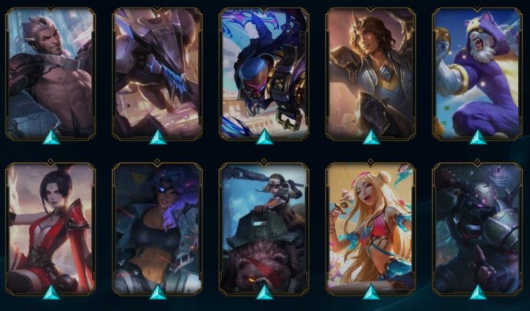 CONTA DE LEAGUE OF LEGENDS COM VIEGO REINADO ESPECTRAL + 207 skins