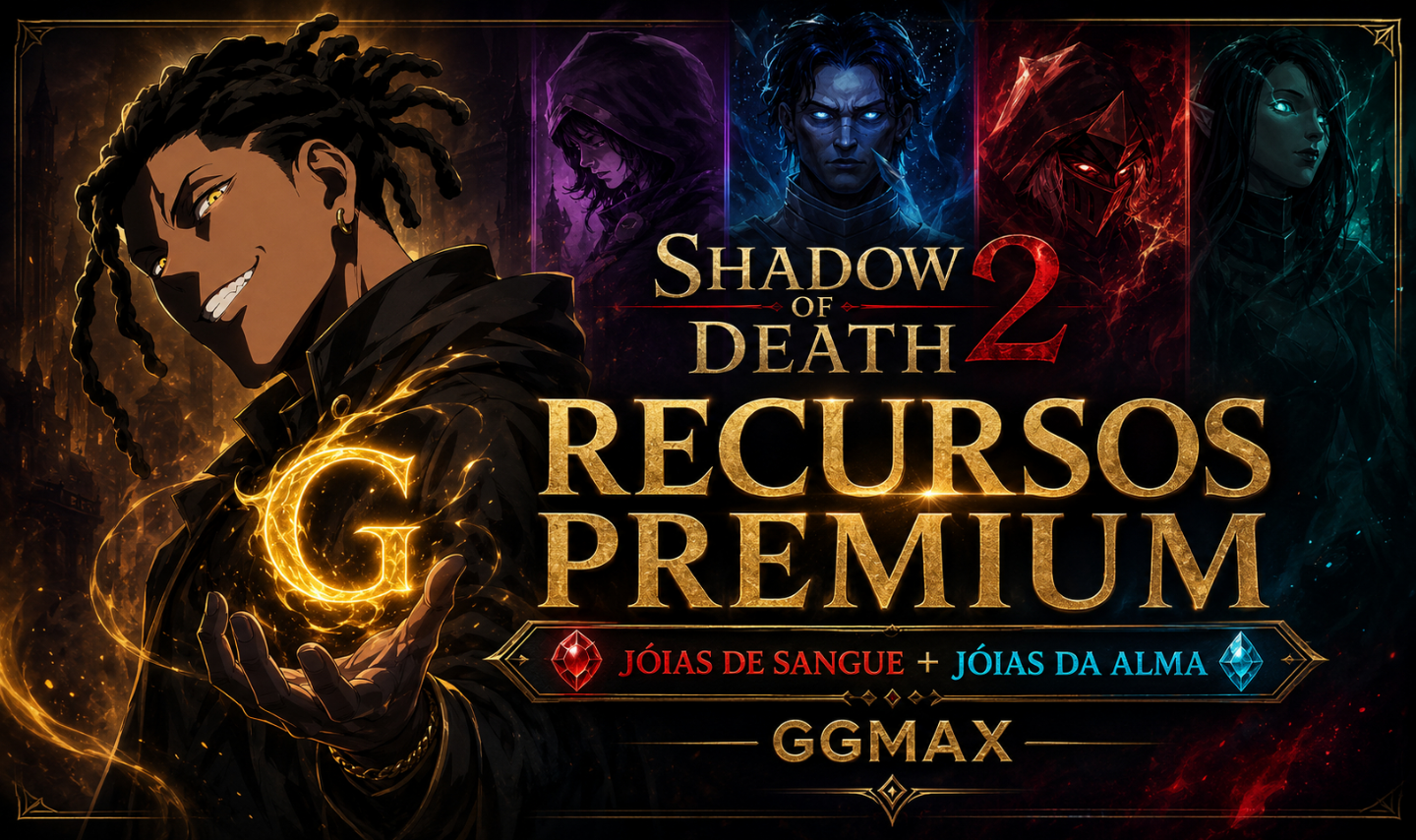 SHADOW OF DEATH 2 | ITENS + JÓIAS DE SANGUE + JÓIAS DA ALMA | ANDROID