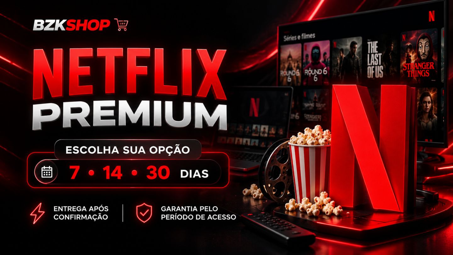 NETFLIX PREMIUM | ACESSO GARANTIDO + ENTREGA RÁPIDA |