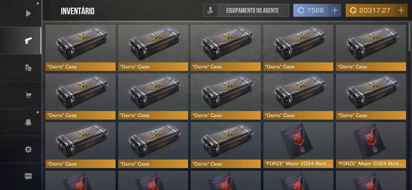 Standoff 2 com mais de 40k de gold