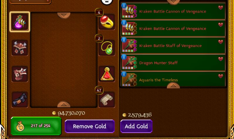 4M GOLD ARCANE LEGENDS