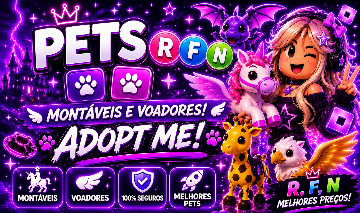 Vários Pets R F e FR (Montáveis e Voadores) Adoptme!