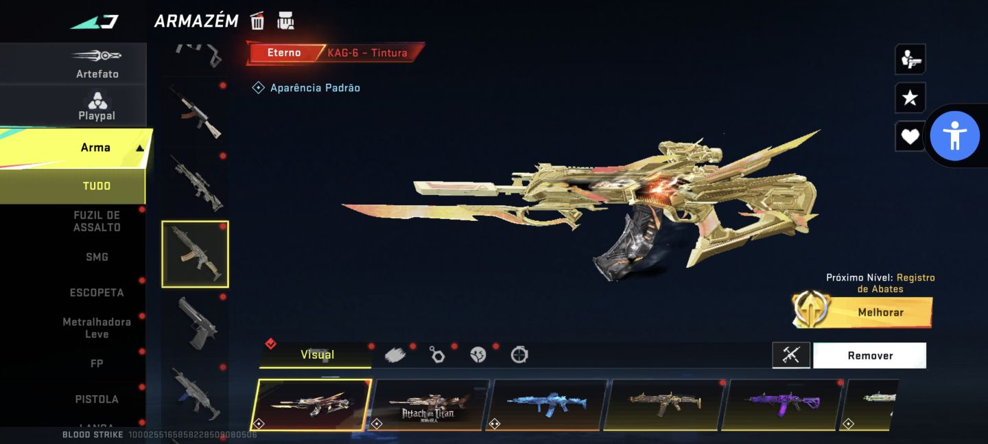 CONTA DE BLOOD STRIKE