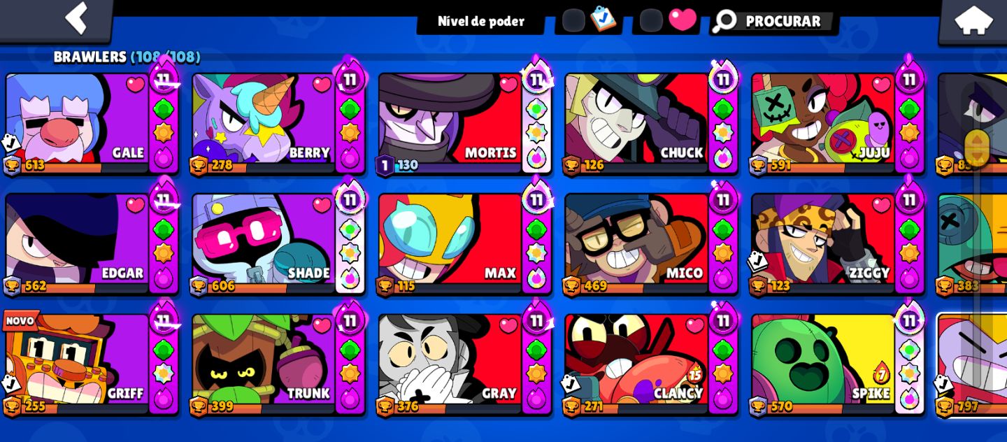 Conta Brawl Stars - Muito boa!